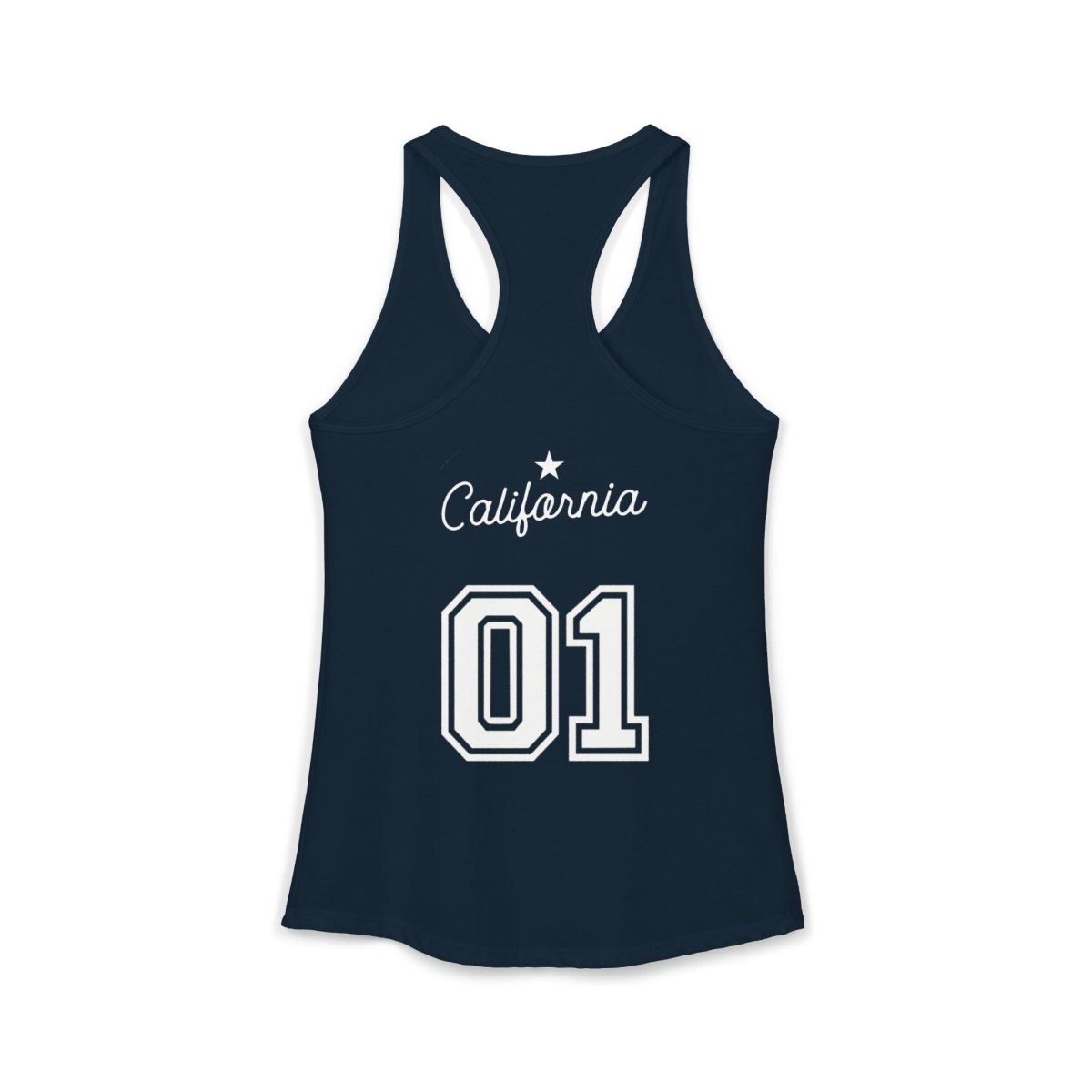 California Varsity Women's Ideal Racerback Tank Top - Chinchilla Choons